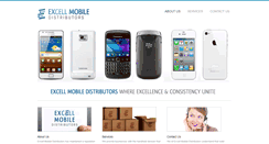 Desktop Screenshot of excellmobiledistributors.com